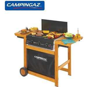 Barbecue Metano E Gpl Campingaz Adelaide 3 Woody Dualgas