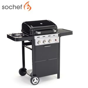 Sochef Barbecue A Gas Sochef Piu’ Gusto Cottura Australiano Cod. G21306 Con Due Bruciatori