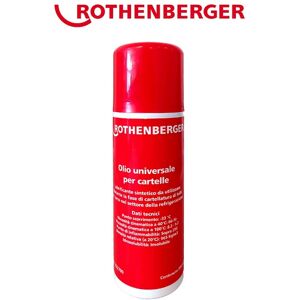 Rothenberger Olio Universale Per Cartelle Spray Da 200 Ml - Cod. 222700