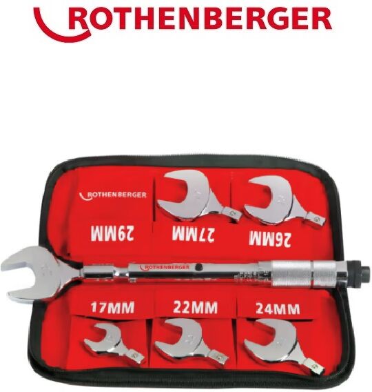 Rothenberger Set Chiave A Forcella Coppia 17-29 Mm - Cod. 175001