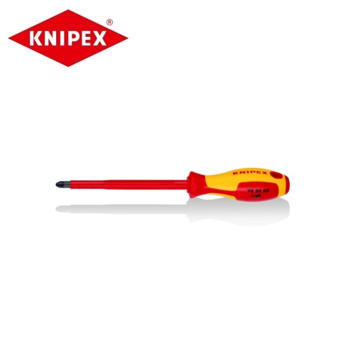 Knipex Giravite Per Elettricisti 03 Kni982503 Cacciavite Per Viti Cruciformi