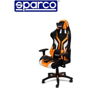 Sparco Sedia Poltrona Gaming Ufficio Modello Torino Colore Arancione Fluo - 0999nraf