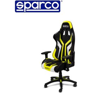 Sparco Sedia Poltrona Gaming Ufficio Modello Torino Colore Giallo Fluo - 00999nrgf