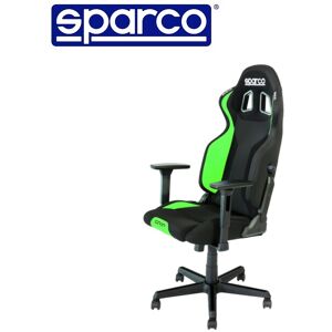 Sparco Sedia Poltrona Gaming Ufficio Modello Grip Colore Nero/verde Fluo - 00989nrvf