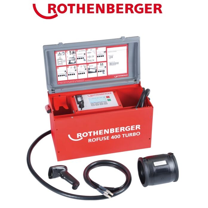 Rothenberger Saldatrice Per Elettrofusione Rofuse 400 Turbo - Cod. 100000099