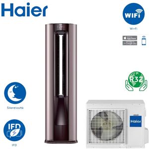 Climatizzatore Condizionatore Haier A Colonna Inverter 24000 Btu Ap71ufahra R-32 Wi-Fi Integrato Classe A++