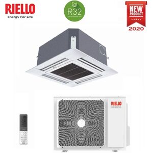 Climatizzatore Condizionatore Riello Cassetta Inverter Aaria Amk 50 P Set 18000 Btu R-32 - New