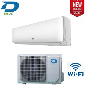 Climatizzatore Condizionatore Diloc Inverter Serie Impact R-32 12000 Btu Cod. D.Impact112 Wi-Fi Integrato