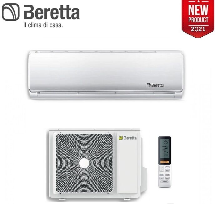 Climatizzatore Condizionatore Beretta Inverter Serie Breva R-32 9000 Btu Wi-Fi Optional - New