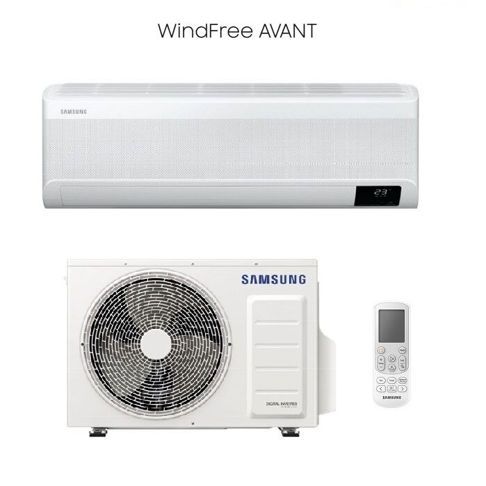 Climatizzatore Condizionatore Samsung Inverter Serie Windfree Avant R-32 Smart Wifi – F-Ar12avt 12000 Btu