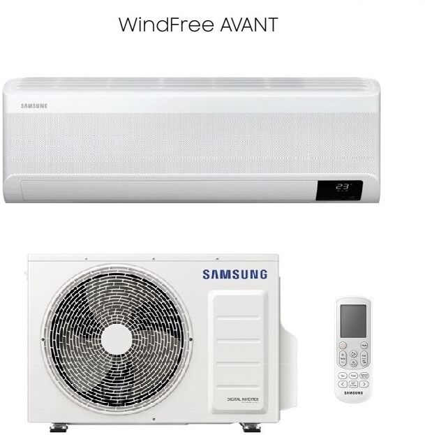 Climatizzatore Condizionatore Samsung Inverter Serie Windfree Avant R-32 Smart Wifi – F-Ar18avt 18000 Btu