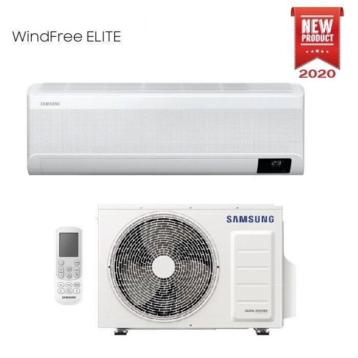 Climatizzatore Condizionatore Samsung Inverter Serie Windfree Elite R-32 Smart Wifi – F-Ar12elt 12000 Btu Classe A+++