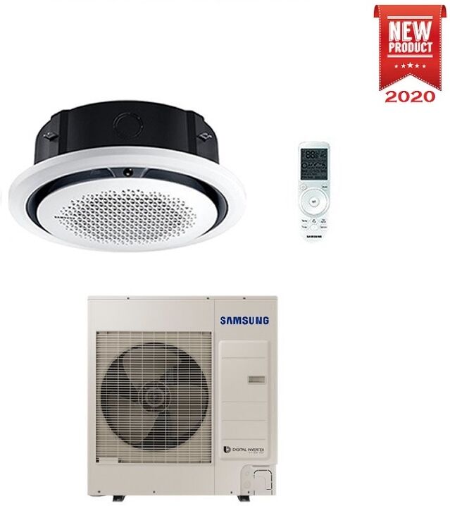 Climatizzatore Condizionatore Inverter Samsung Cassetta 360° 48000 Btu Ac140rn4pkg/eu 48000 Btu Con Comando Wireless Incluso Monofase- New