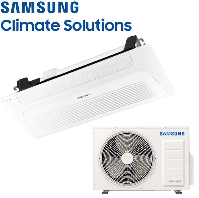Climatizzatore Condizionatore Samsung Cassetta 1 Via Windfree Ac035rn1dkg/eu 12000 Btu Con Comando Wireless Incluso - New