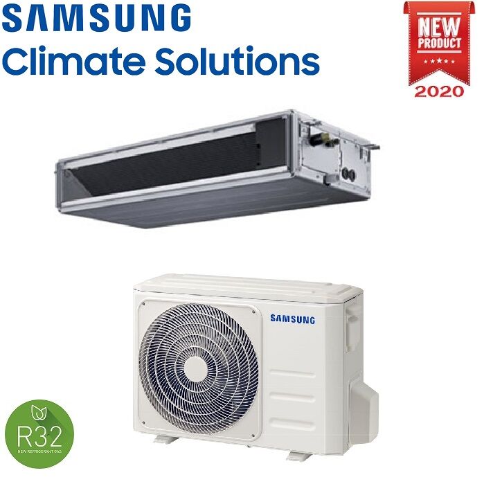 Climatizzatore Condizionatore Samsung Inverter Canalizzabile Bassa Prevalenza R-32 24000 Btu Ac071rnldkh Classe A++-A Con Comando A Filo Incluso - New