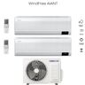 Climatizzatore Condizionatore Samsung Inverter Dual Split Windfree Avant 7000+9000 Con Aj050txj R-32 Classe A+++ Wifi - New 7+9