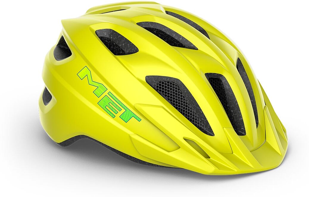 Casco MET Crackerjack lime opaco 3HM147 GI1