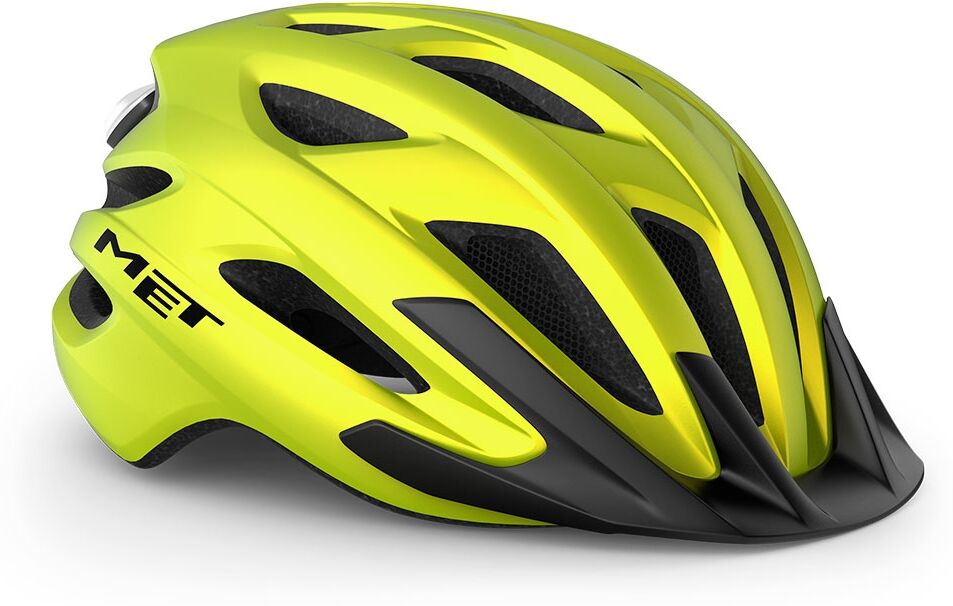 Casco MET Crossover lime metallizzato opaco 3HM149 GI1