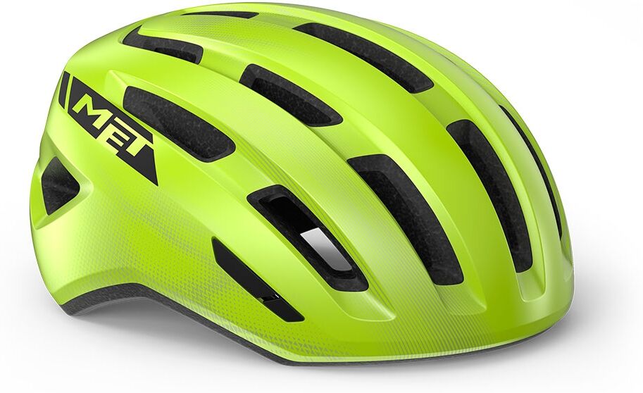 Casco MET Miles giallo fluo lucido 3HM130 GI1