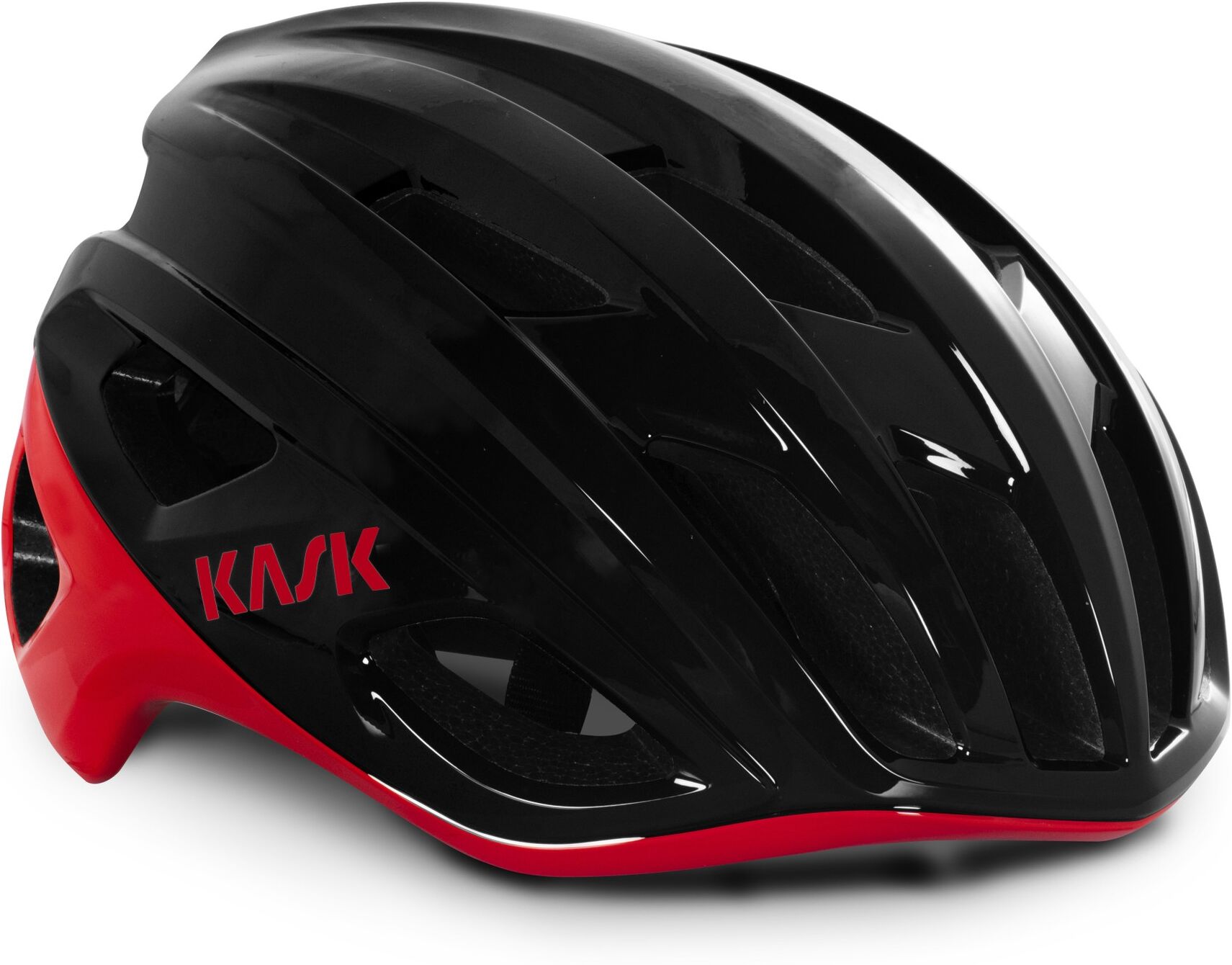 Casco bici Kask Mojito 3 Black/red CHE00076226