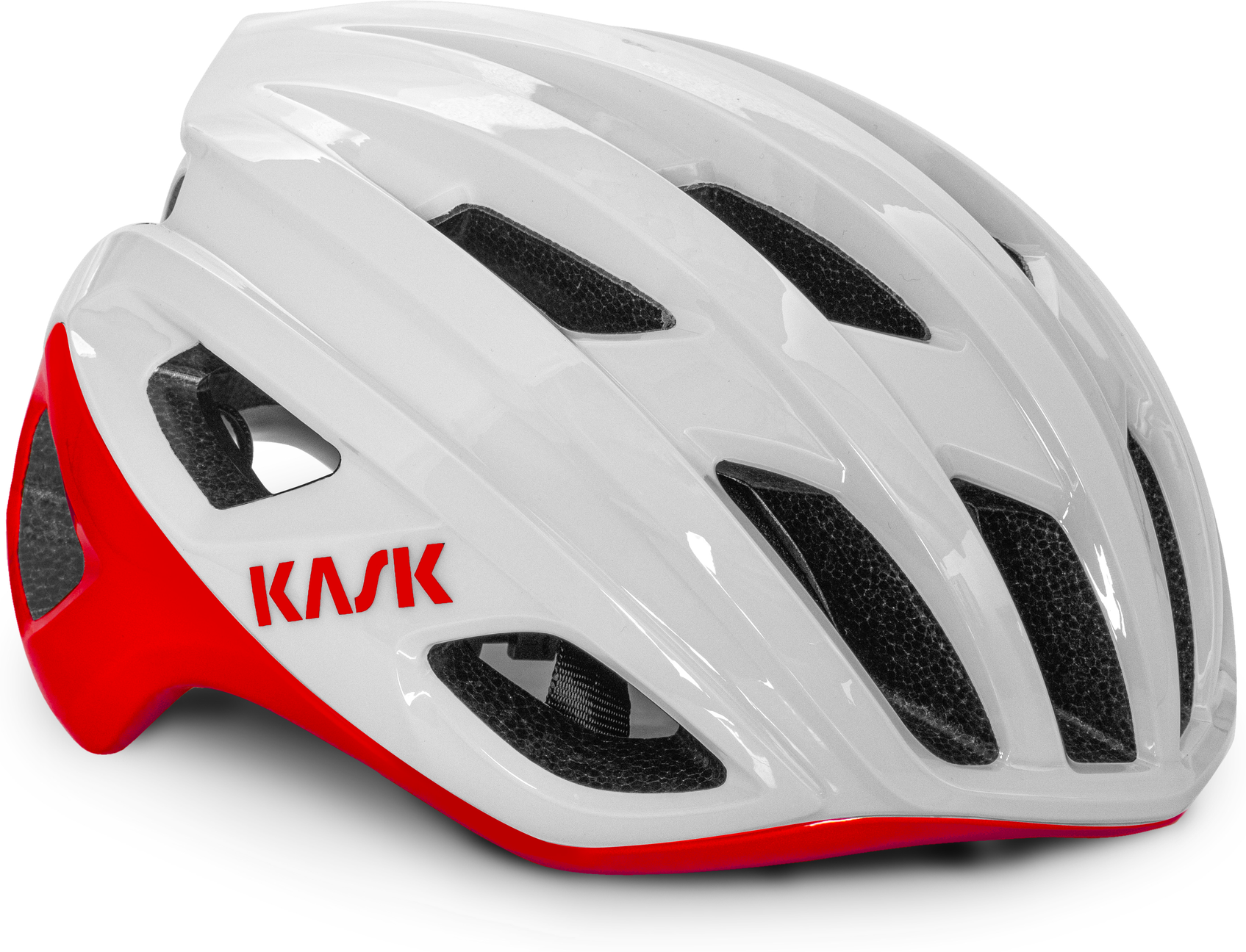 Casco bici Kask Mojito 3 White/red CHE00076241