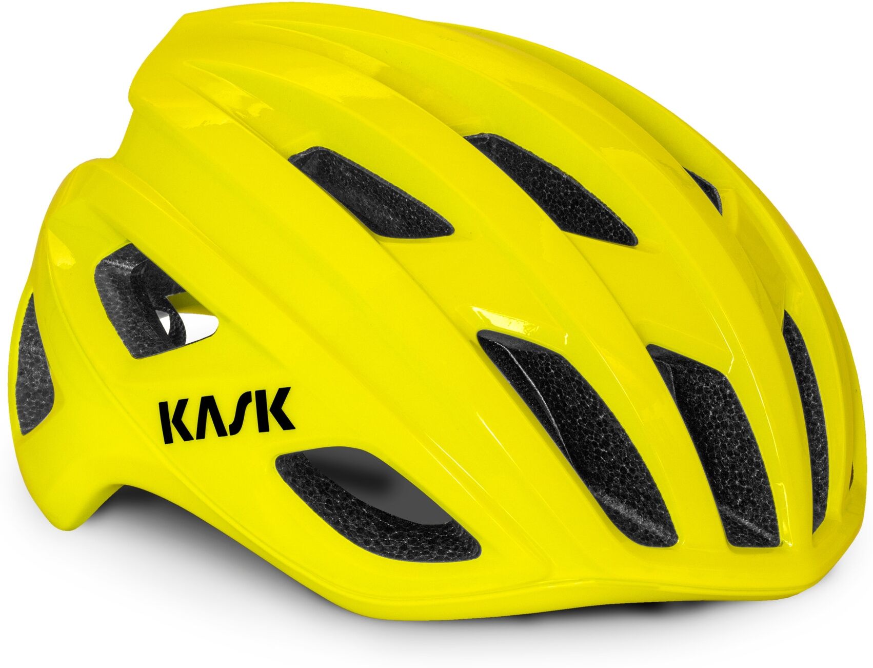 Casco bici Kask Mojito 3 Yellow fluo CHE00076221