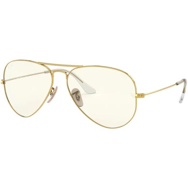 occhiali da sole ray-ban aviator large metal everglasses clear evolve rb 3025 (001/5f)