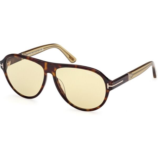 occhiali da sole tom ford quincy ft1080 (52n)