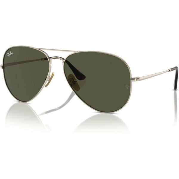 occhiali da sole ray-ban aviator titanium rb 8089 (926531)