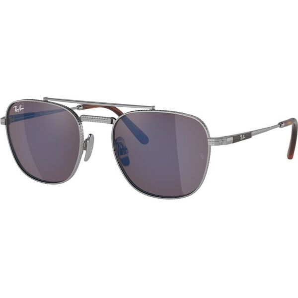 occhiali da sole ray-ban frank ii titanium rb 8258 (3139o4)