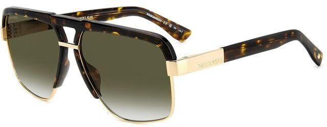 occhiali da sole dsquared2 d2 0084/s 205961 (2ik 9k)