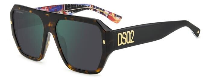 occhiali da sole dsquared2 d2 0128/s 206883 (2vm mt)