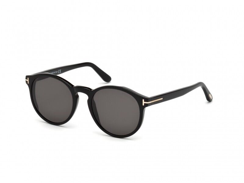 occhiali da sole tom ford ian-02 ft0591 (01a)