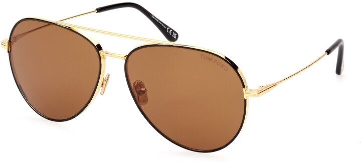 occhiali da sole tom ford dashel-02 ft0996 (01j)