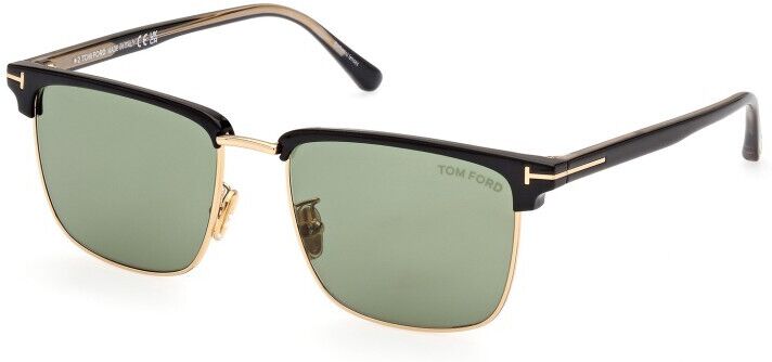 occhiali da sole tom ford hudson-02 ft0997-h (01n)