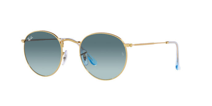 occhiali da sole ray-ban round metal rb 3447 (001/3m)