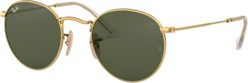 occhiali da sole ray-ban round metal flat lenses rb 3447n (001)