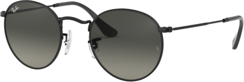 occhiali da sole ray-ban round metal flat lenses rb 3447n (002/71)