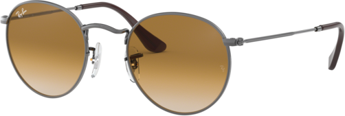 occhiali da sole ray-ban round metal flat lenses rb 3447n (004/51)