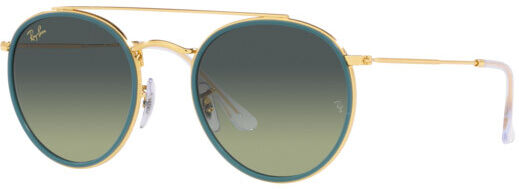 occhiali da sole ray-ban round double bridge rb 3647n (9235bh)