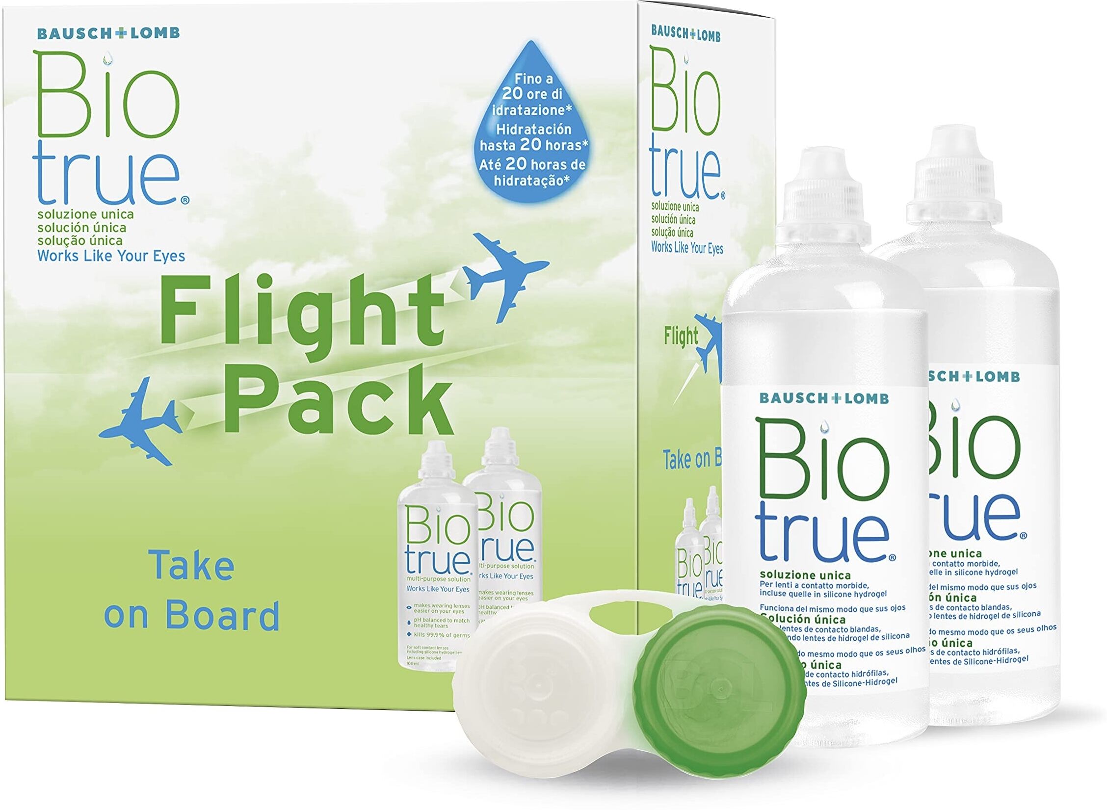 Biotrue Flight Pack 2x100 ml.