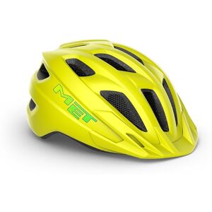 Casco MET Crackerjack lime opaco 3HM147 GI1