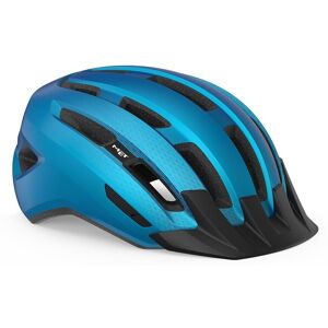 Casco MET Downtown blu lucido 3HM131 BL1