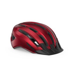 Casco MET Downtown rosso lucido 3HM131 RO1