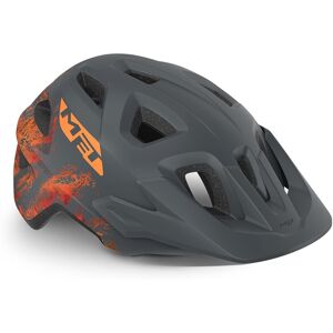 Casco MET Eldar grigio arancione opaco 3HM117 GR2