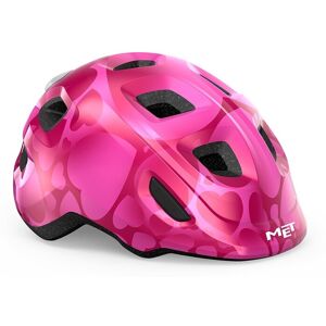 Casco MET Hooray mips rosa cuori lucido 3HM145 PH1