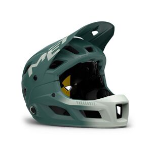 Casco MET Parachute mcr mips seaweed gray  opaco 3HM120 GN1