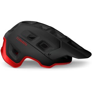 Casco MET Terranova mips nero rosso opaco lucido 3HM124 NR1