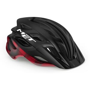 Casco MET Veleno mips nero rosso opaco lucido 3HM142 NR1