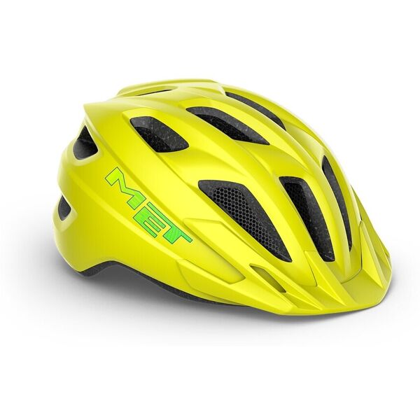 casco met crackerjack mips lime opaco 3hm148 gi1